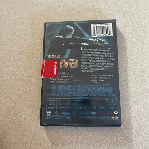 Bundle 3 DVDs for $12! Pre Owned Underworld Full Screen Special Edit. DVD Movie - Picture 3 of 4